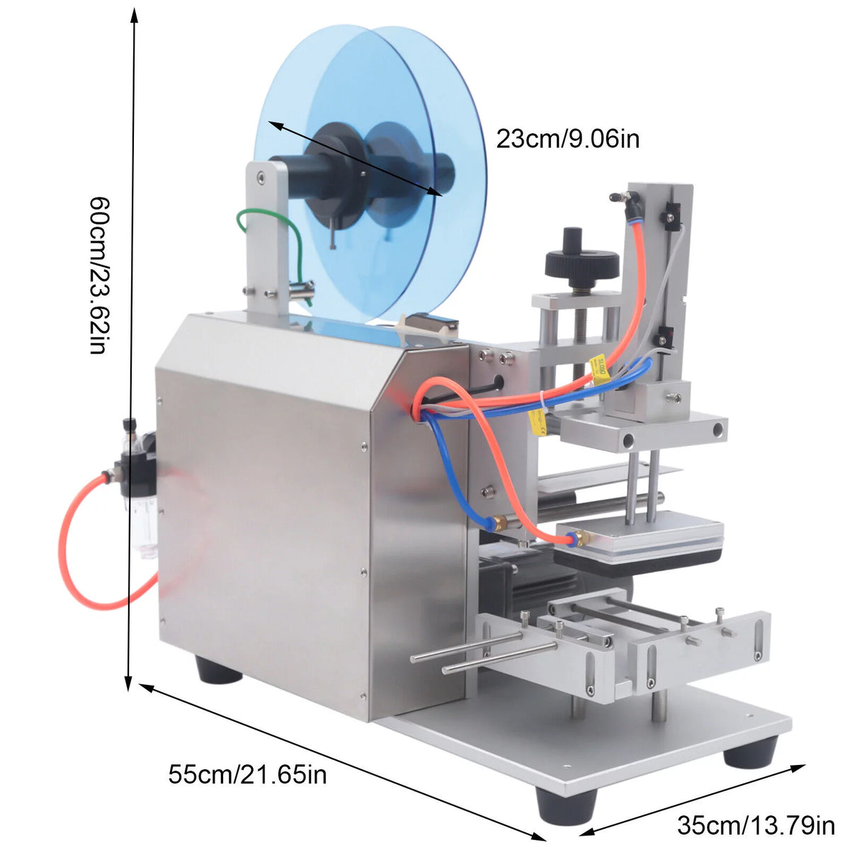 Semi-automatic Square Bottle Labeling Machine Y3705