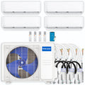 42,000 BTU 4 Zone Ductless Mini Split Air Conditioner and Heat Pump J371205