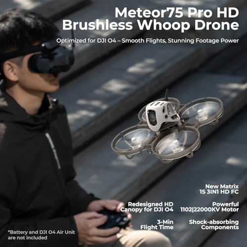 Brushless Whoop Quadcopter with 45mm 3-Blade Prop X447