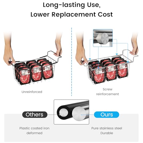 Adjustable Expandable Freezer Organizer Bins O77078