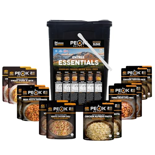 24 Servings Freeze-Dried Real Meat Emergency Food D289