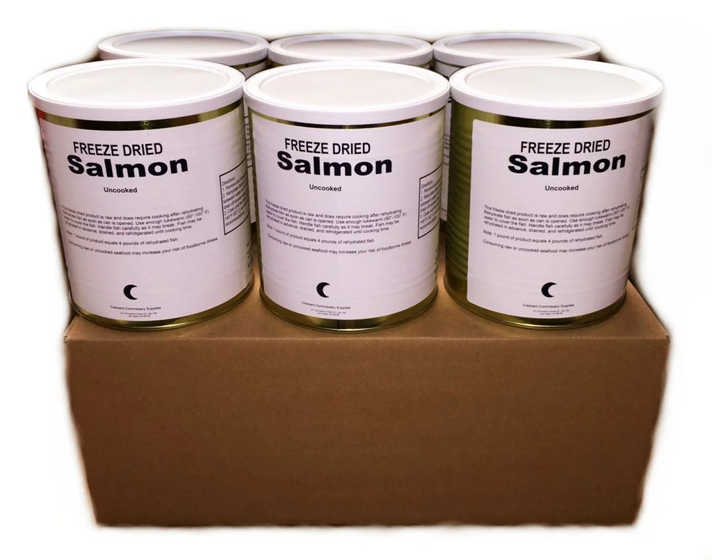 Freeze Dried Salmon Fillets #10 Can M567338