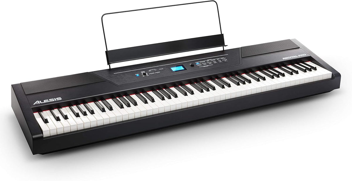 88 Key Digital Piano Keyboard with Hammer Action Weighted Keys B83321