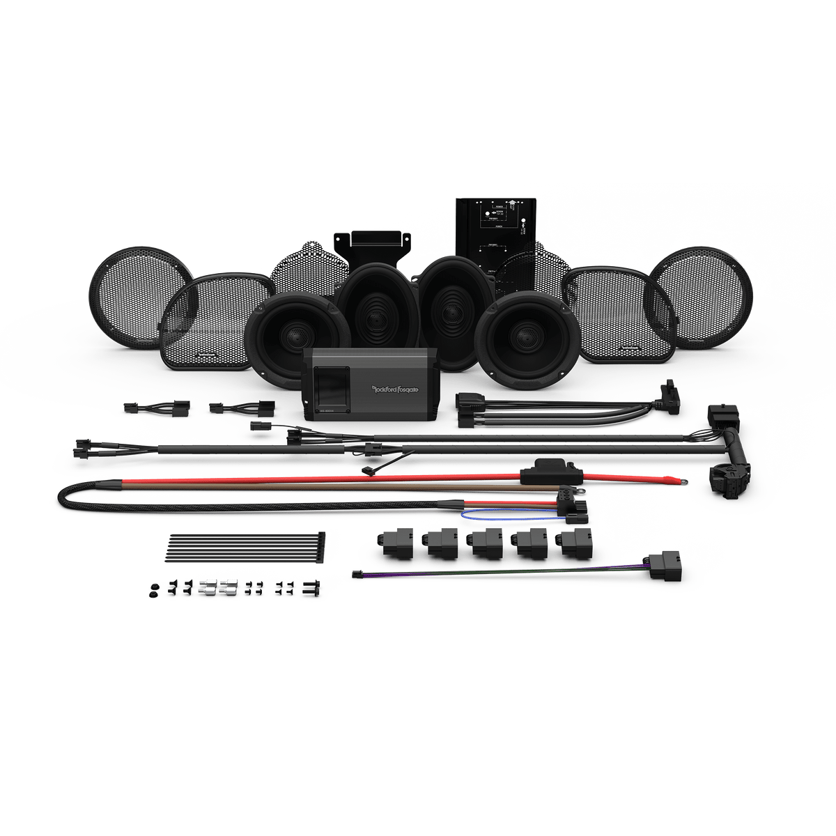 800-Watt Amplifier Kit for Select Harley Davidson Road Glide CVO & Street Glide CVO Motorcycles F184