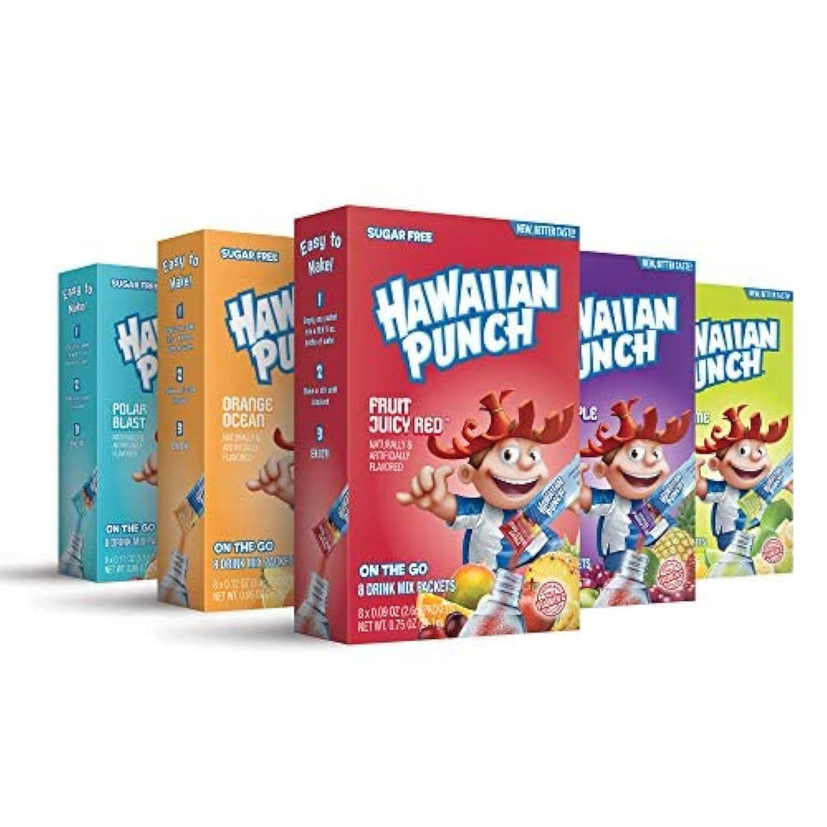 5 boxes 40 sticks Sugar Free Powder Drink Mix Y2287