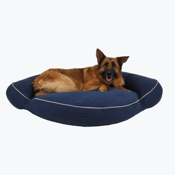 Red Twill Bolster Bed Y651605