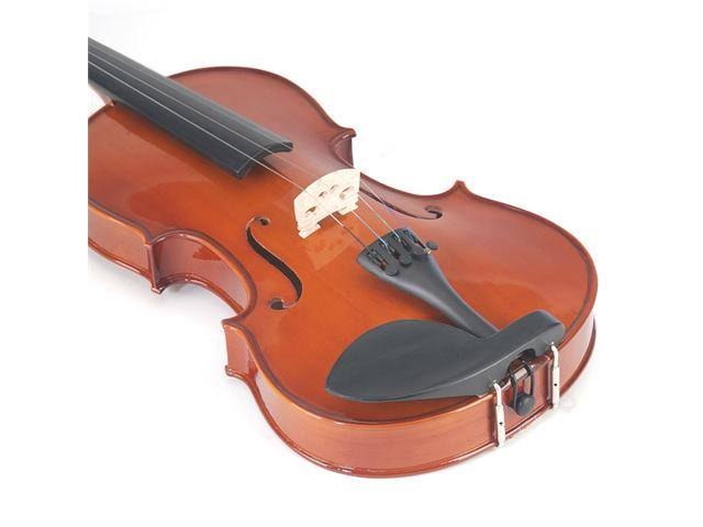 14-inch Solid Wood Viola with Case, Bow, Rosin, Bridge and Strings H97545