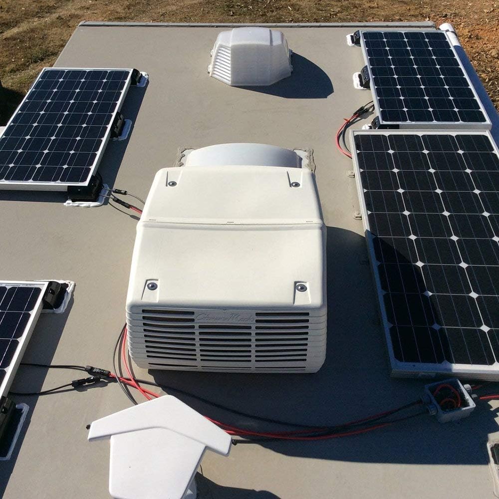400 Watt 12 Volt Monocrystalline Solar Panel Kit with 30A Charge Controller L58333