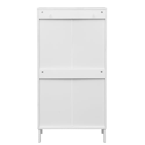 Natural Rattan Cabinet with 3 Flip Drawers D7682