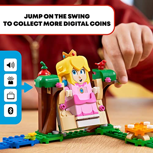 LEGO Super Mario Adventures with Peach Starter Course, Buildable Game, Toy with Interactive Figure, Yellow Toad & Lemmy, 71403 V5841