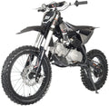125cc Dirt Bike with 4 Speed Semi-Automatic Transmission, Kick Start 17"/14" Tires F766