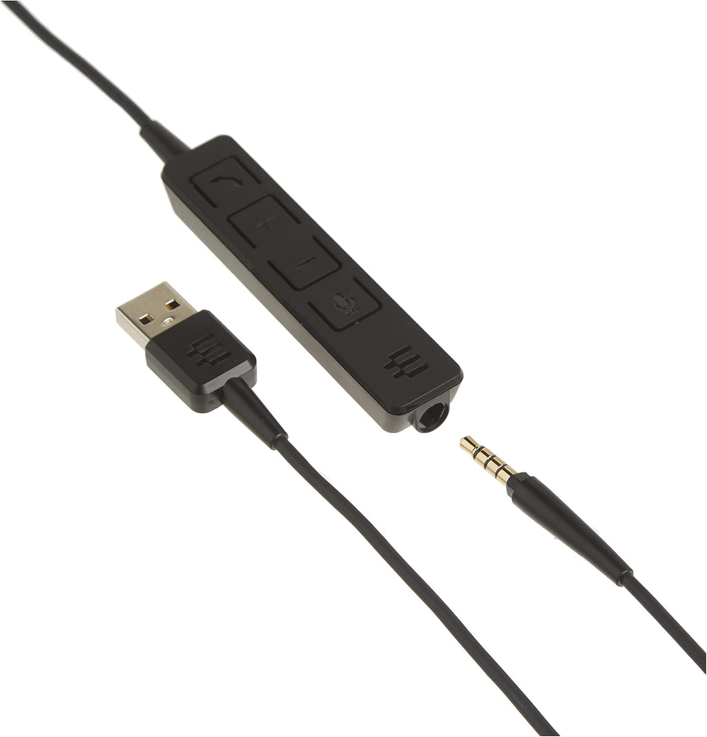 Double-Sided Binaural Headset with Noise-Cancelling Microphone U302