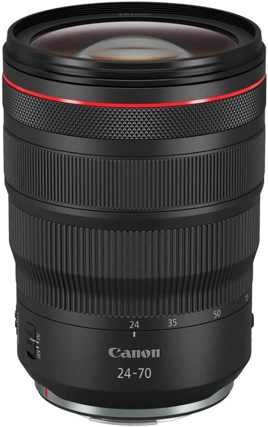 RF24-70mm F2.8 L Standard Zoom Lens, Black V2365