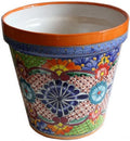 Small-Sized Talavera Ceramic Garden Pot I620360