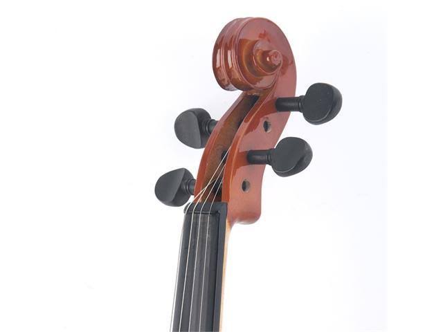 14-inch Solid Wood Viola with Case, Bow, Rosin, Bridge and Strings H97545
