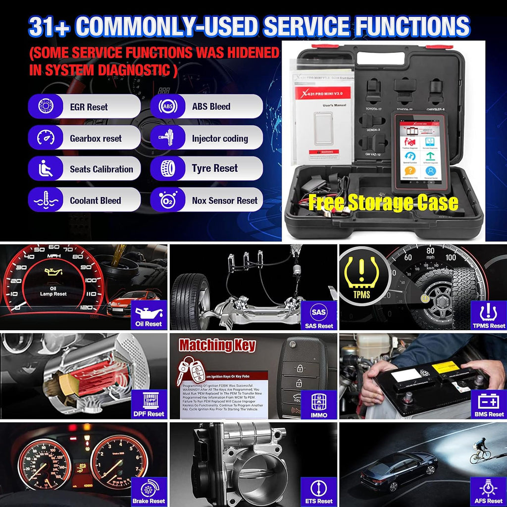 2022 Bidirectional Automotive Diagnostic Scanner C400