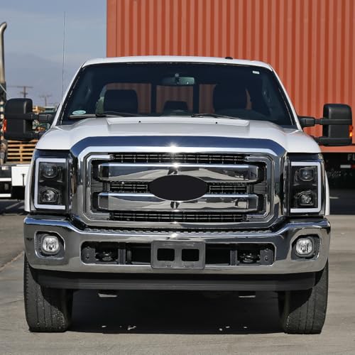 Black Dual Projector Headlights Assembly Pair N538725