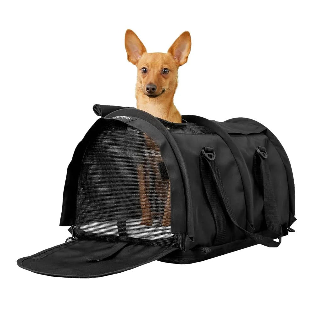 Flexible Height Pet Carrier Large Bordeaux X74519