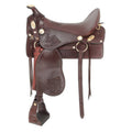 Tooled McClellan Camp Saddle J72773