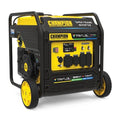 9000-Watt Electric Start Tri Fuel Portable Open Frame Inverter Generator Y631