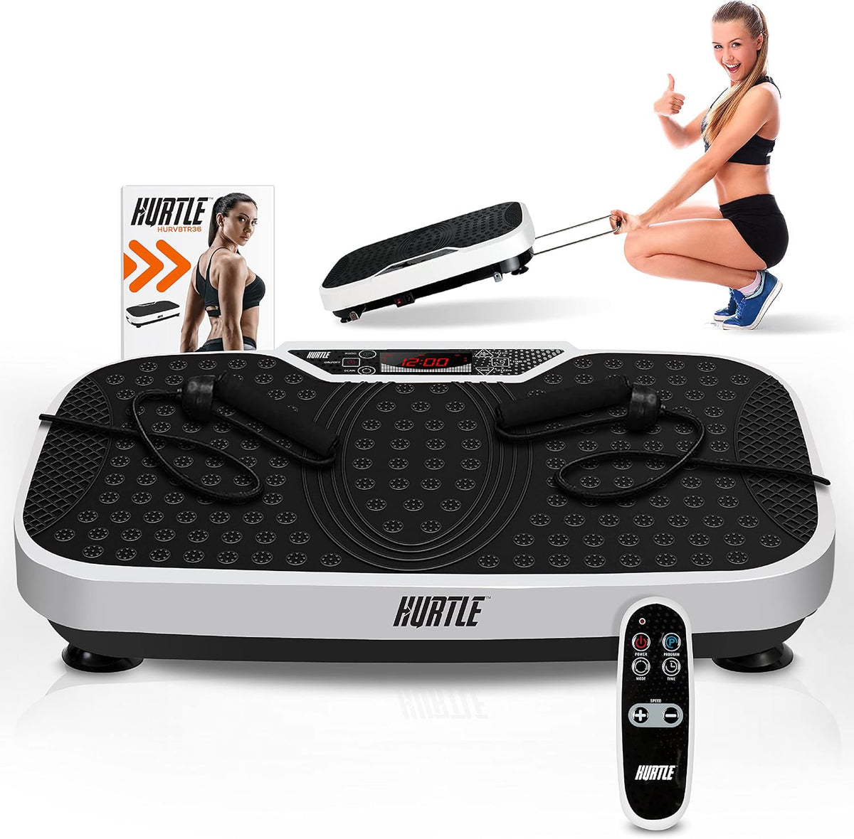 Vibration Platform Machine with Resistance Bands P5806