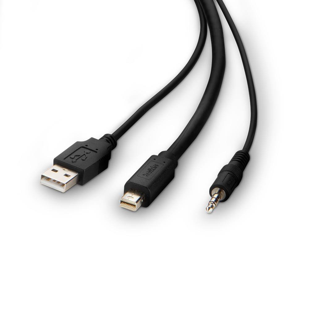 Mini DisplayPort to DisplayPort USB Audio Cable O73661