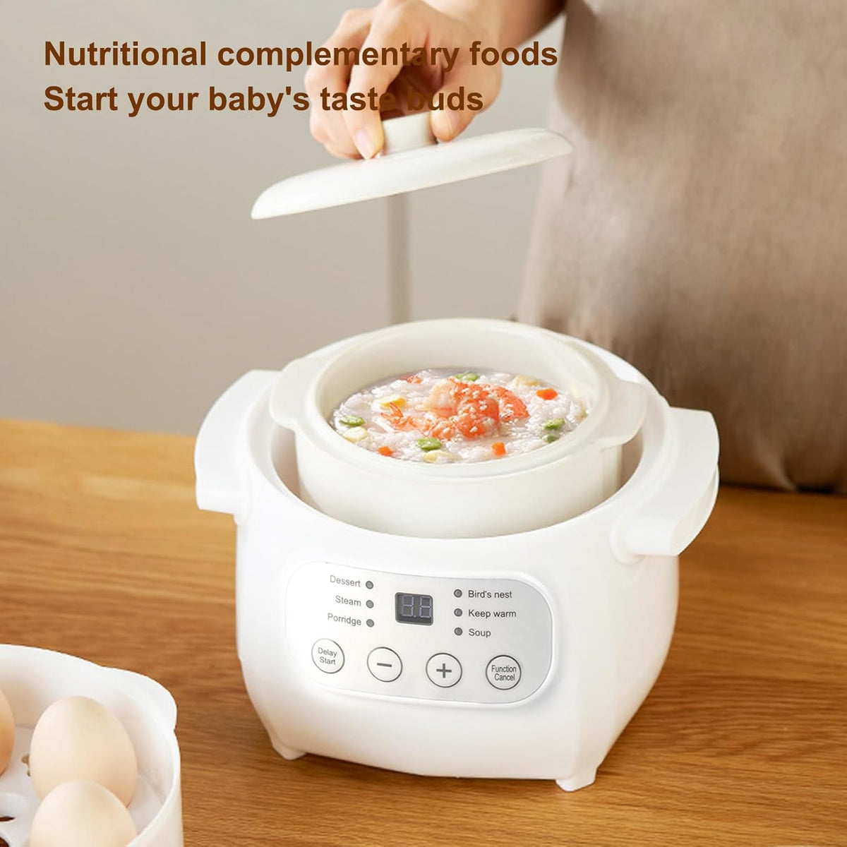Mini Ceramic Stew Cooker Q7795