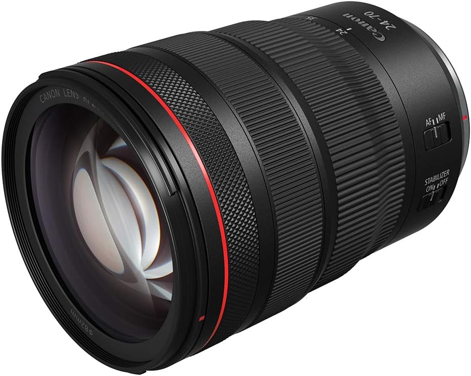 RF24-70mm F2.8 L Standard Zoom Lens, Black V2365