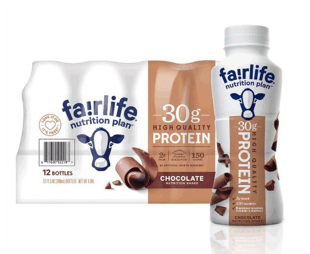 Chocolate Protein Shake, 30 g Protein, 11.5 fl. oz., 12 pk. D29849