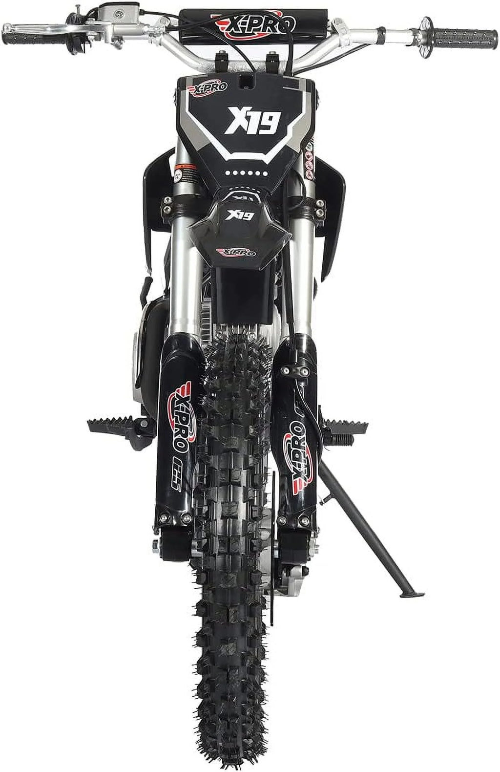 125cc Dirt Bike with 4 Speed Semi-Automatic Transmission, Kick Start 17"/14" Tires F766