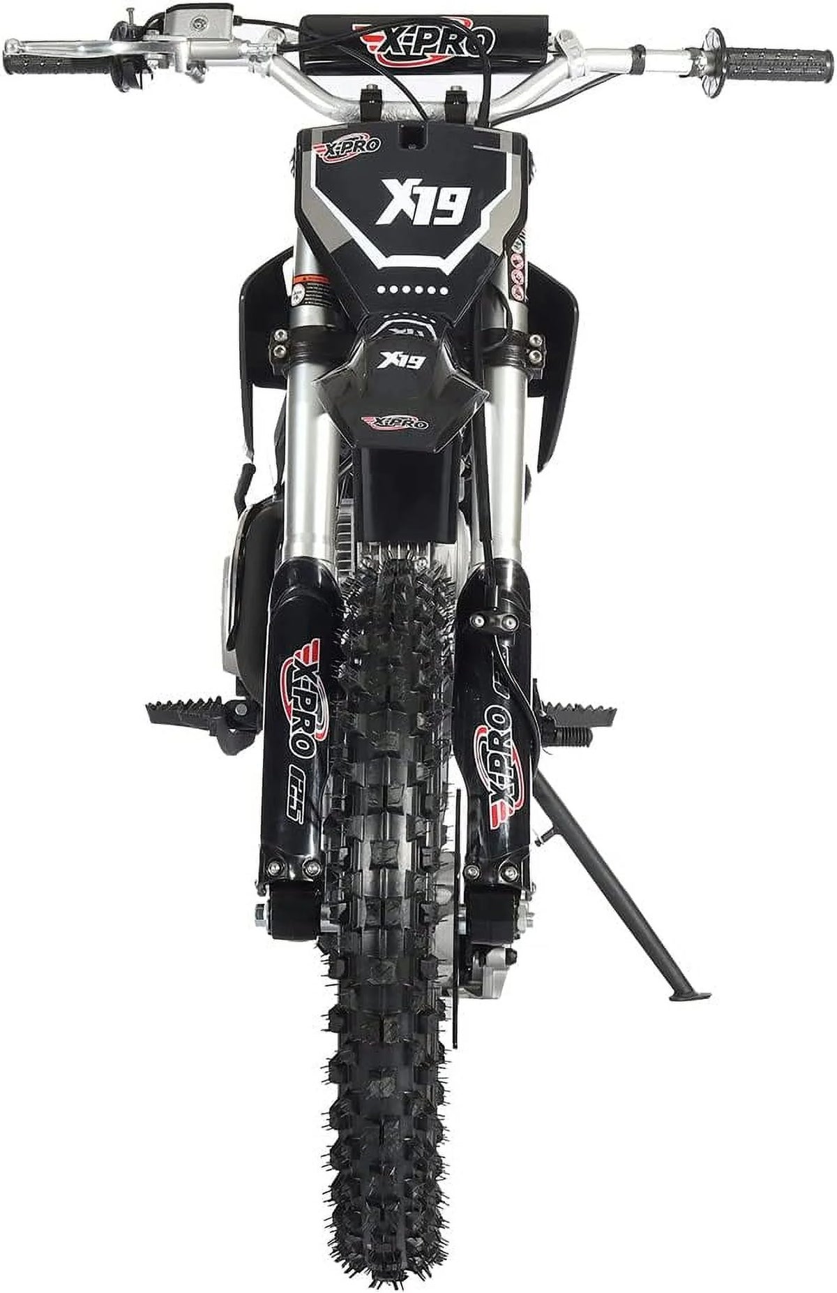 125cc Dirt Bike with 4 Speed Semi-Automatic Transmission, Kick Start 17"/14" Tires F766