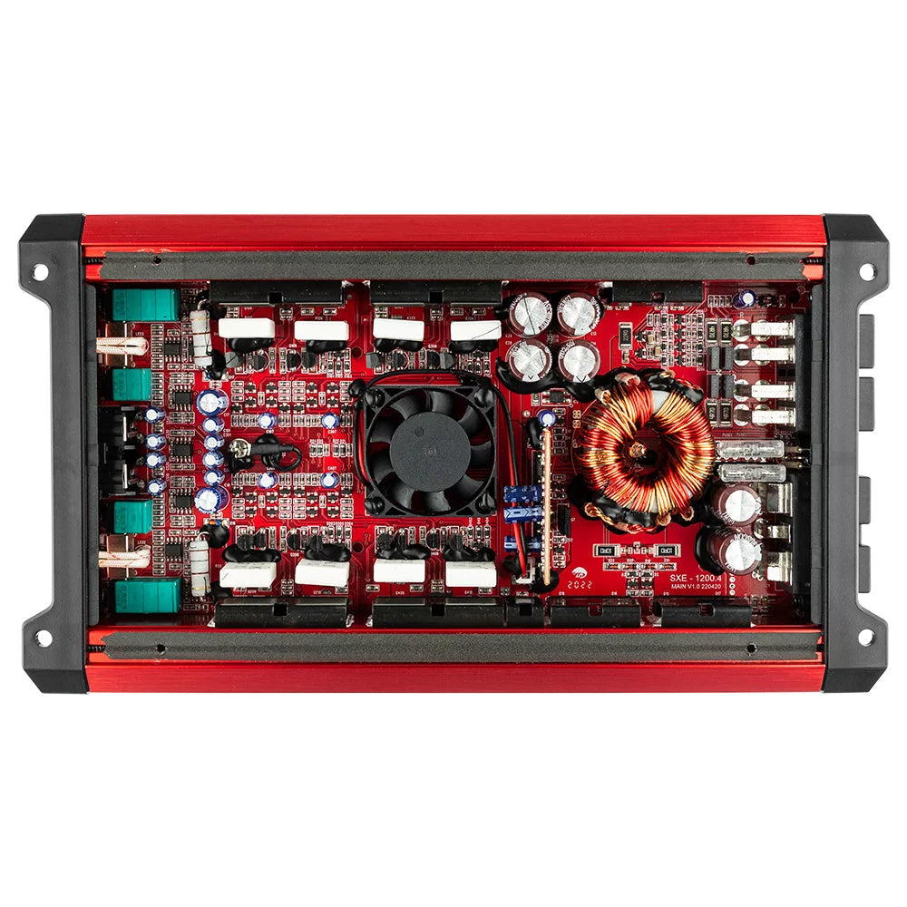 1200W Peak 4-Channel Class-A/B Car Audio Amplifier M7782