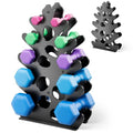 Compact A-Frame Weight Rack with Rubber Covers B1464