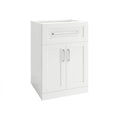 White 2-Door with Drawer Cabinet P726837
