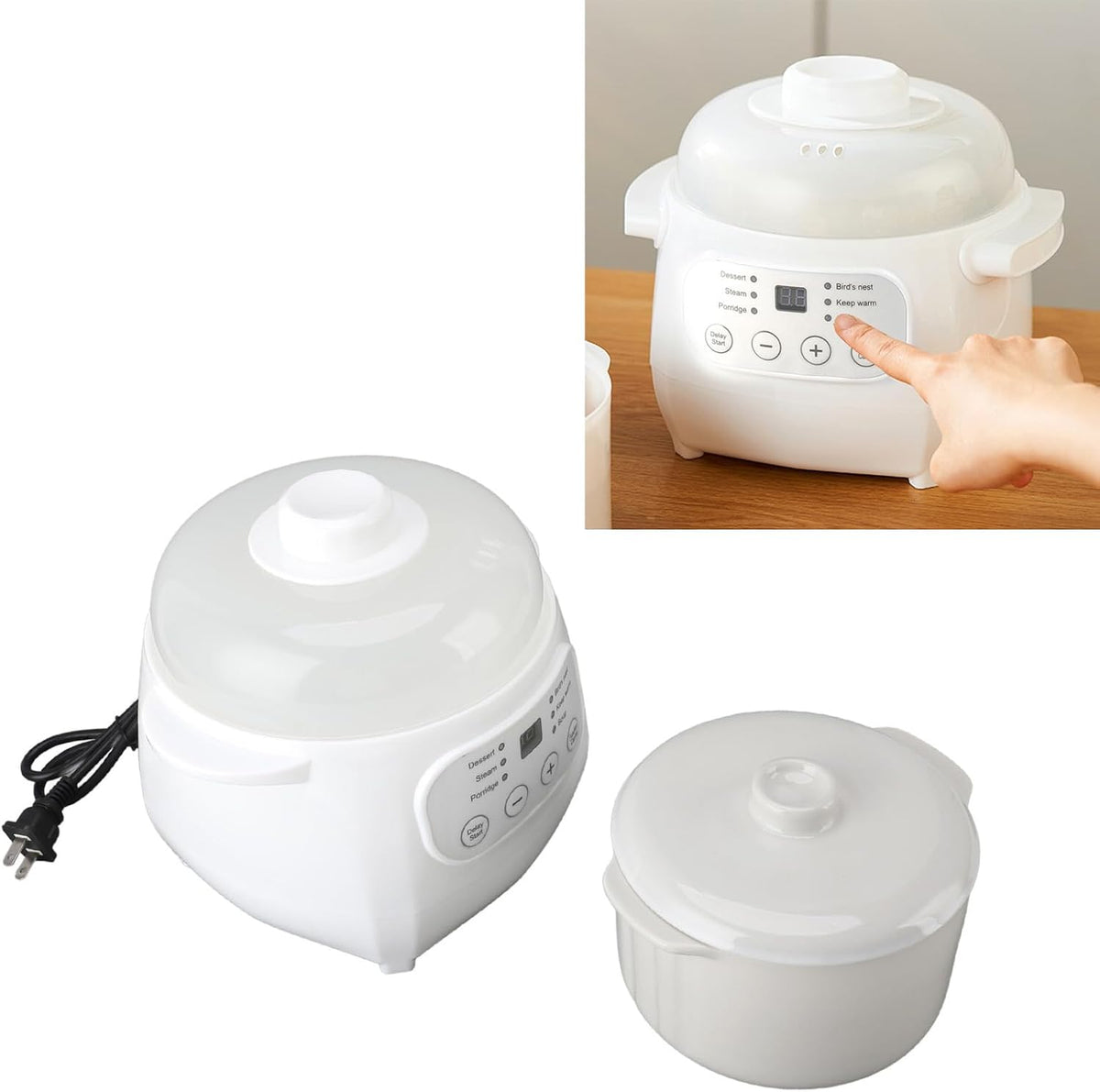 Mini Ceramic Stew Cooker Q7795