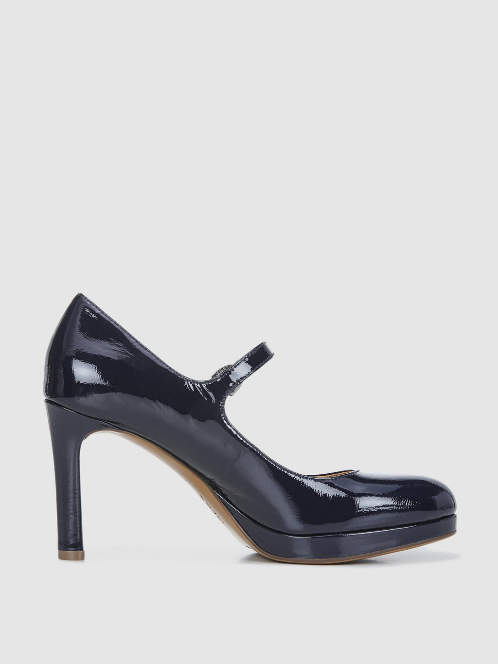 Navy Patent Mary Janes D4762