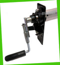 Manual Hand Crank Tarp Roller Kit with PVC Mesh Tarp 8' x 18' M3852