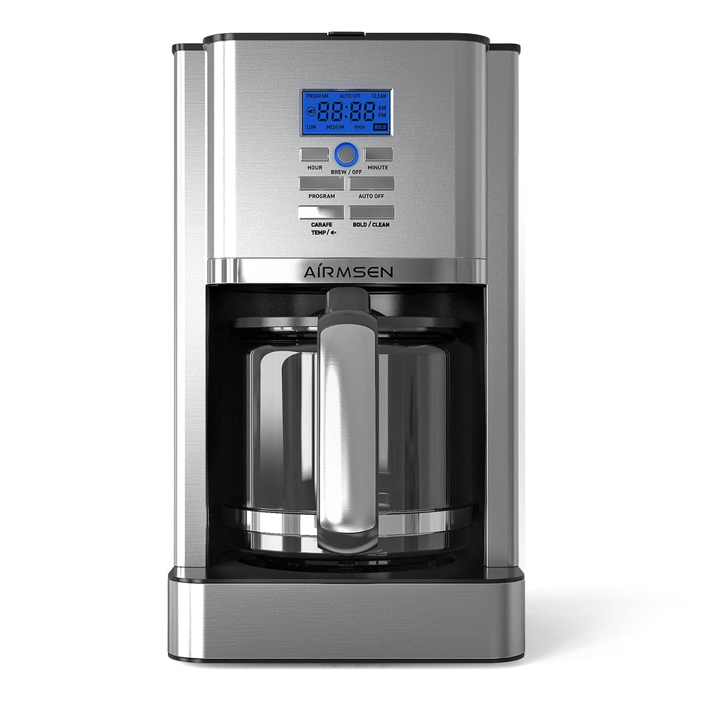 Stainless Steel 12 Cup Drip Coffee Maker C251