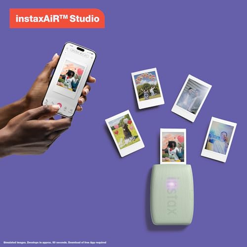 Sage Green Smartphone Printer B245