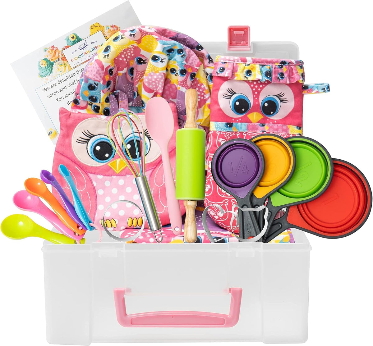 Kids 21 Piece Cookware Set with Storage Case J941895