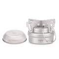 Portable Stove with Lid Cross Stove Stand Rack I536