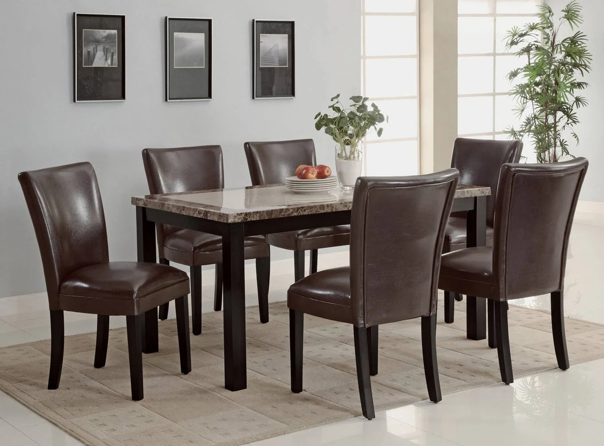 Brown Dining Chair (Set of 2) D284