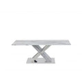 Marble Glass Top Coffee Table N4848
