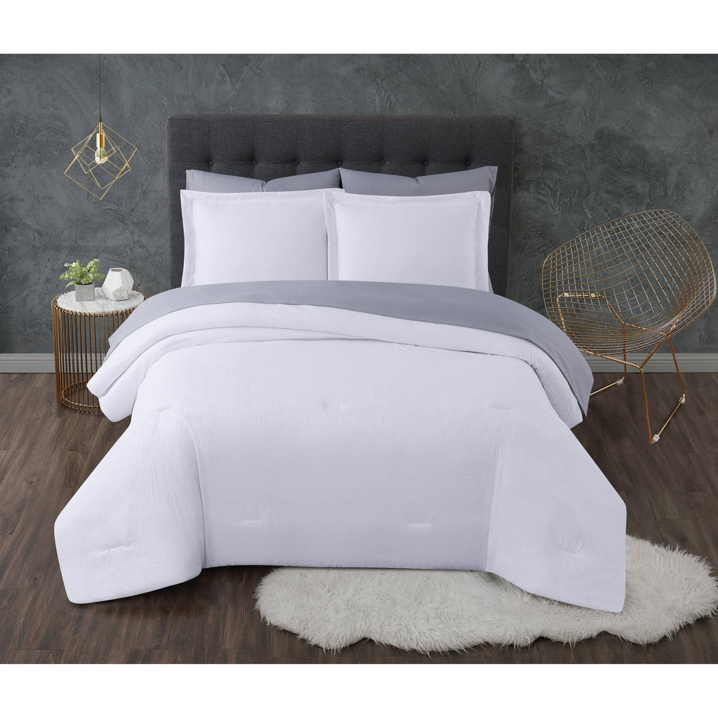 5 Piece Twin XL Bed in A Bag - Grey U372380
