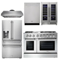 48 Dual Fuel Range, Range Hood, Refrigerator, Dishwasher, Wine Cooler B3636