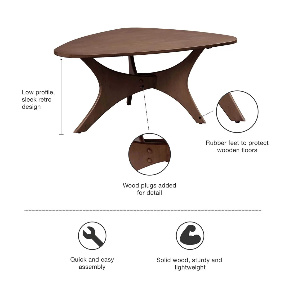 Wood Coffee Table C597788