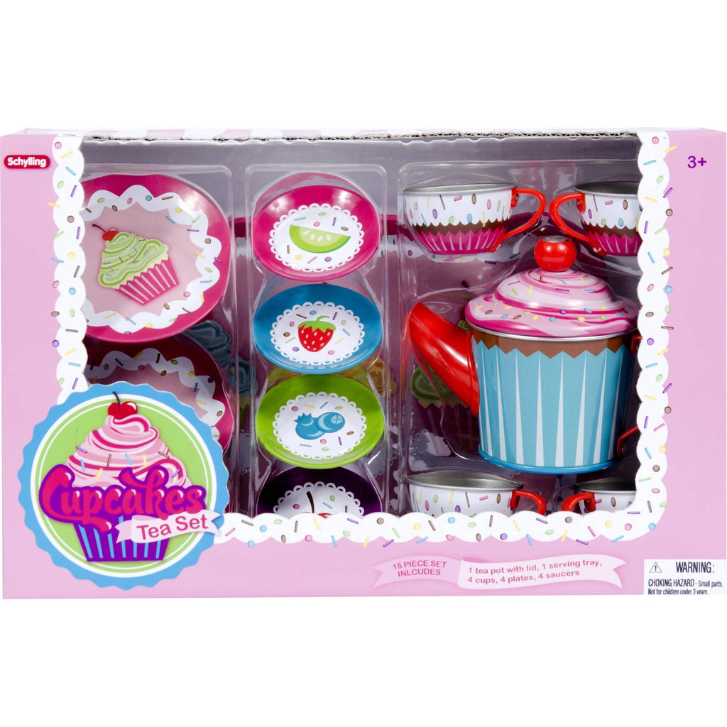 Cupcake Tin Tea Party Set P95438