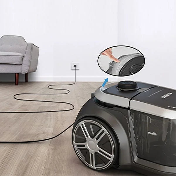 Bagless Pet Canister Vacuum Cleaner with HEPA Filter A336295