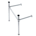 Polished Chrome Console Sink Legs T8964
