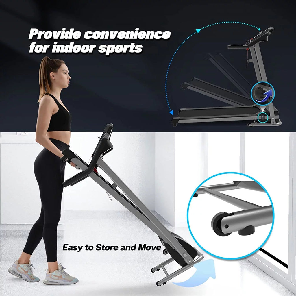 Folding Incline Treadmill with 12 Preset Programs K4726